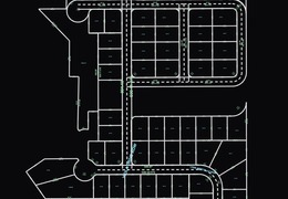 A subdivision redrawn as CAD geometry
